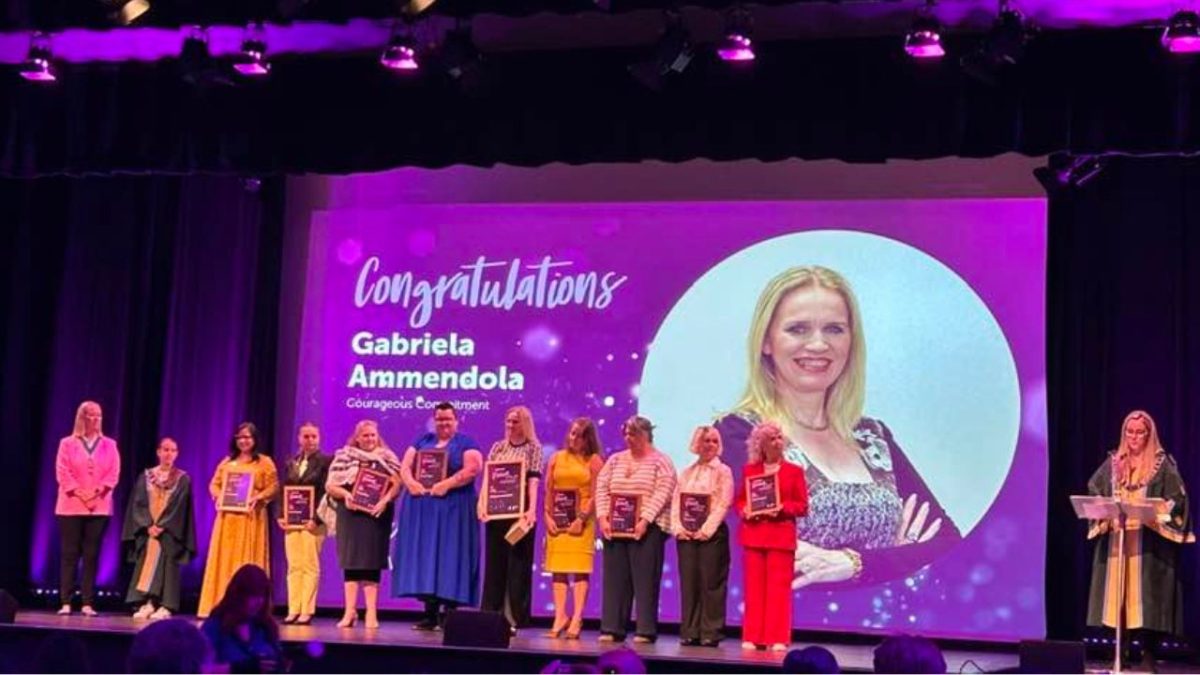 City of Kingston International Womens Day Women Of The Year Awards 2026 Gabriela Ammendola Santi Winner Courageous Commitment Category