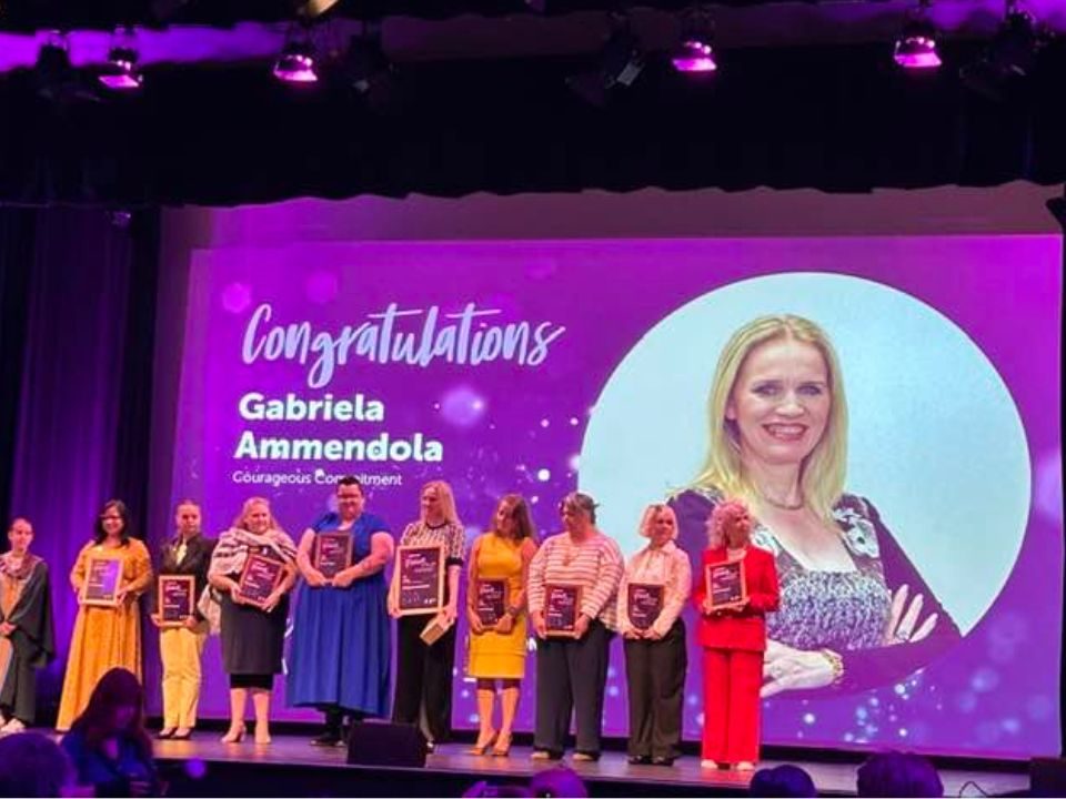 City of Kingston International Womens Day Women Of The Year Awards 2026 Gabriela Ammendola Santi Winner Courageous Commitment Category